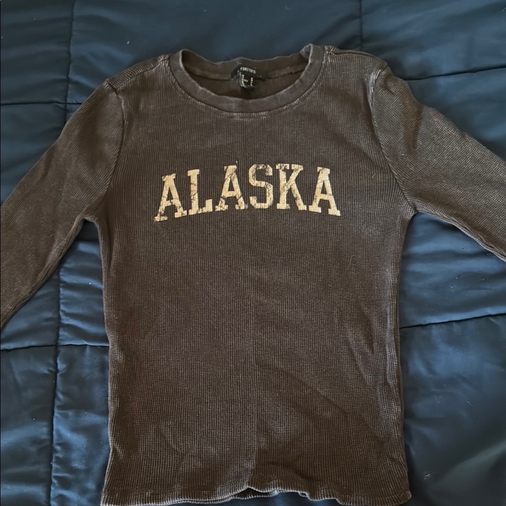 Women’s Brown Alaska Long Sleeve Shirt